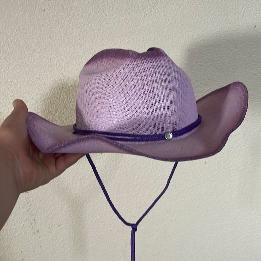 Purple cowboy/girl hat